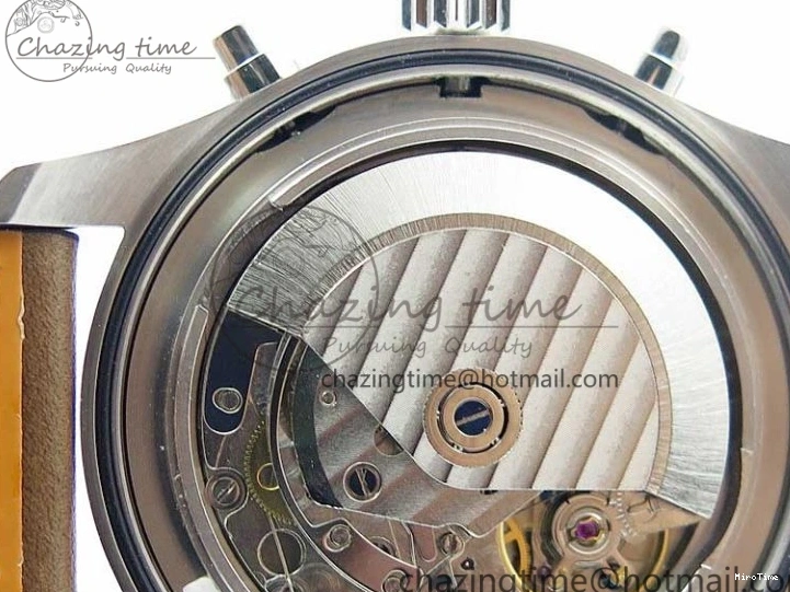 MIROTIME 0109 Pilot Chrono IW377726 ZF 1:1 Best Edition Green Dial on Brown Leather Strap A Trendsetting 7125